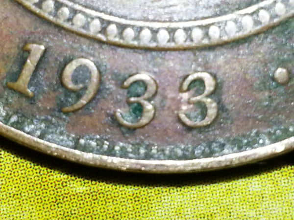 1932/33-Overdate-Penny-From-Ebay